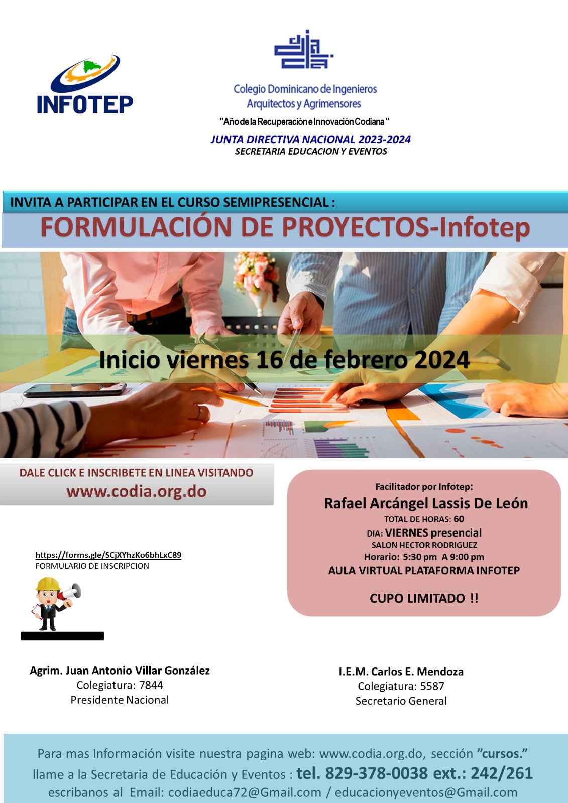 Colegio Dominicano de Ingenieros, Arquitectos y Agrimensores | CODIA ...