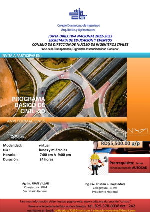 CURSO: AutoCAD Civil 3D