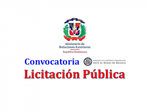 La embajada de Surinam invita a licitación de obras vía el CODIA