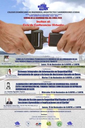 Semana de la Seguridad Vial del CODIA