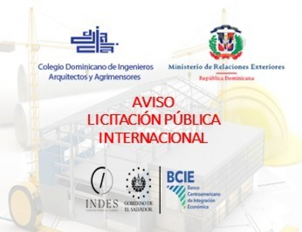 AVISO LICITACIÓN PÚBLICA INTERNACIONAL